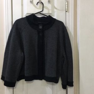 Lane Bryant dark grey overpiece/tunic